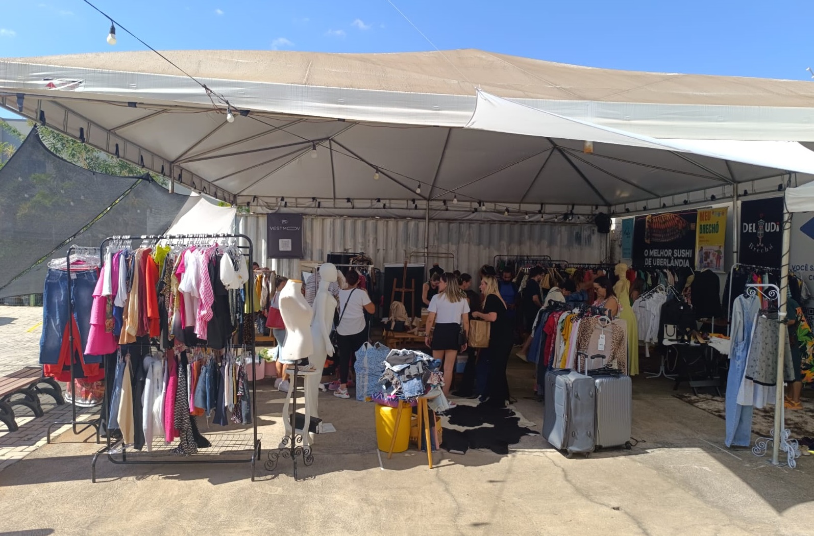 Feira de brechós contará com 11 estabelecimentos diferentes I Foto: Divulgação