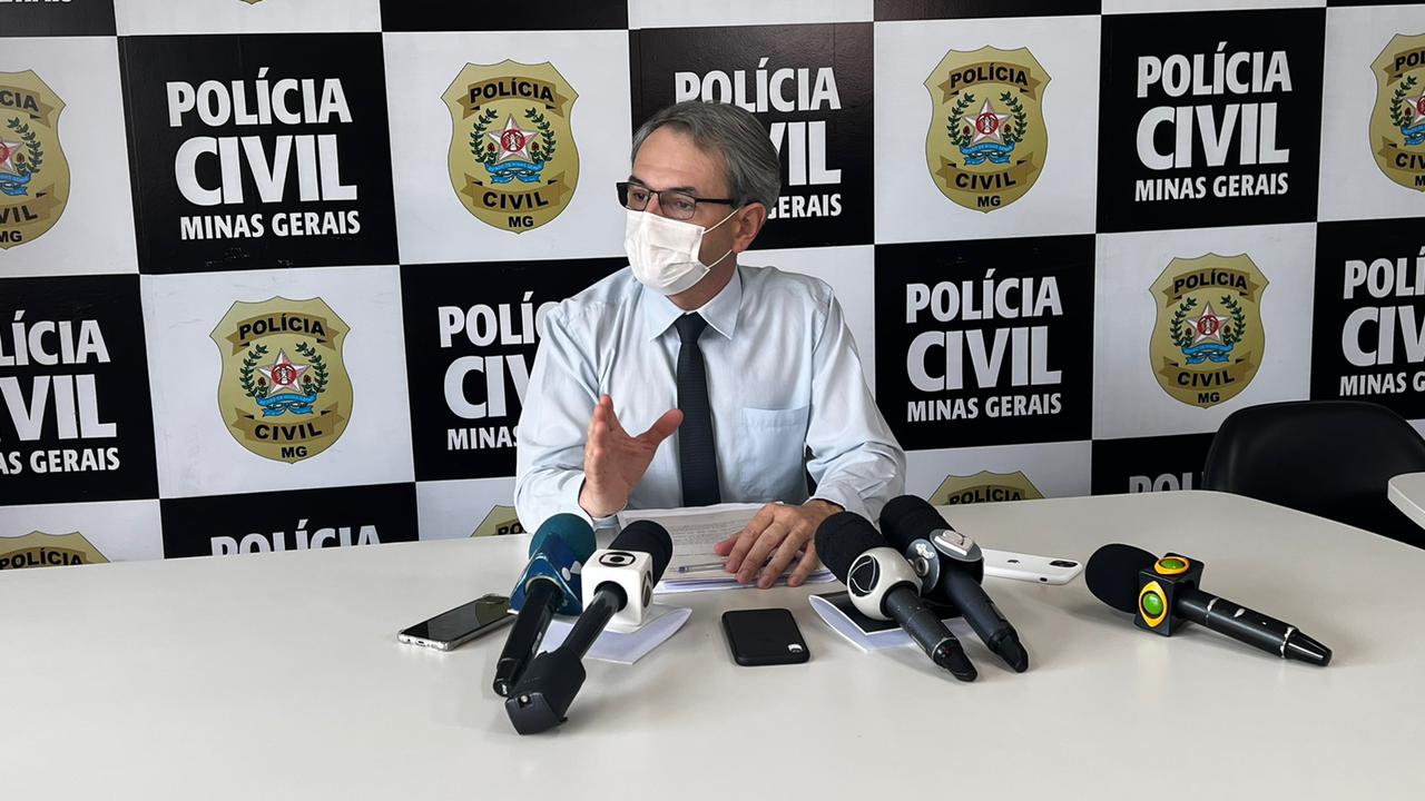 Delegado Marcos Tadeu deu detalhes sobre o caso nesta terça (9) I Foto: ALLANA LIMA