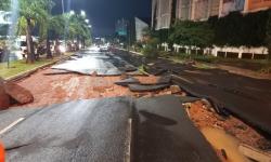 Mais de R$ 350 mil serão gastos para reparos na avenida Rondon Pacheco 