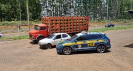 Assaltantes são presos após roubo de caminhão e sequestro de motorista em Uberlândia 